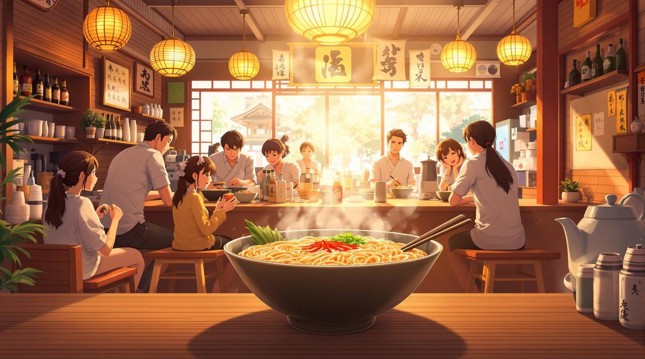 百灵短剧客户案例 - 品牌治愈动画《一碗热汤》—— 日式拉面连锁品牌形象升级